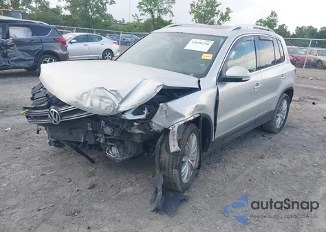 2014 Volkswagen Tiguan Sel из США, поврежденный, VIN WVGBV3AX5EW549152